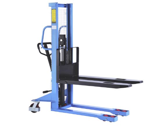 High lift stacker lifting range 90 – 1600 mm, max. load 1000 kg
