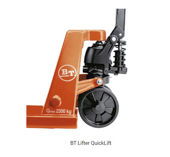 Toyota – Pallet truck BT Lifter with QuickLift hydraulic unit