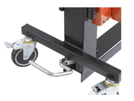 Display pallet stacker lifting range 90 – 390 mm