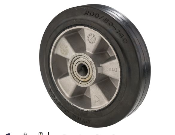 Pramac – EVO pallet truck solid rubber steering wheels with aluminium core