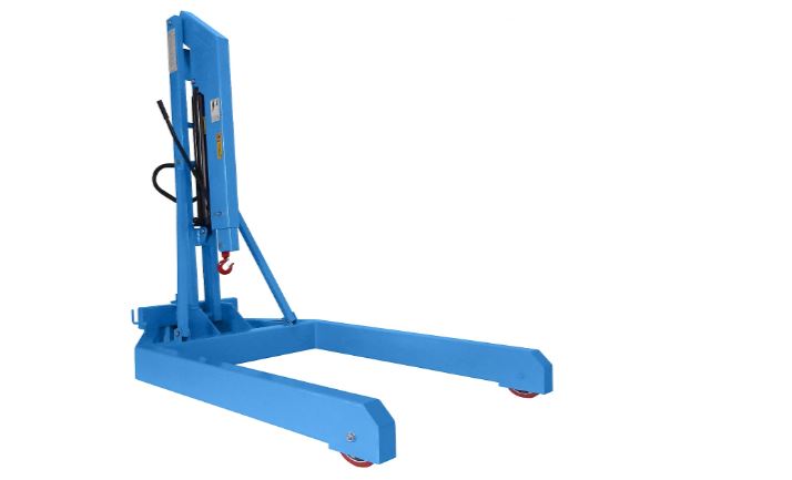 BLUE workshop crane max. load 1500 kg, parallel chassis