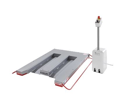 Flexlift – Low profile lift table, E series max. load 1500 kg