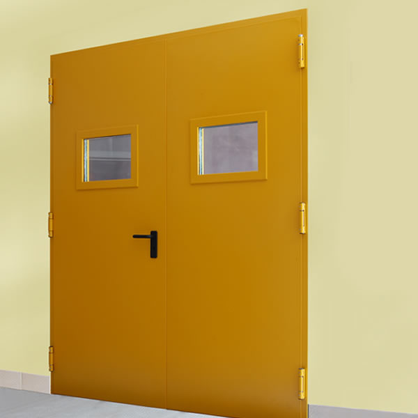 FD-X00-AFD68-Галын хаалга-Металл-Хос нарийн хавтастай-H2100-2200 /W1100-1300/