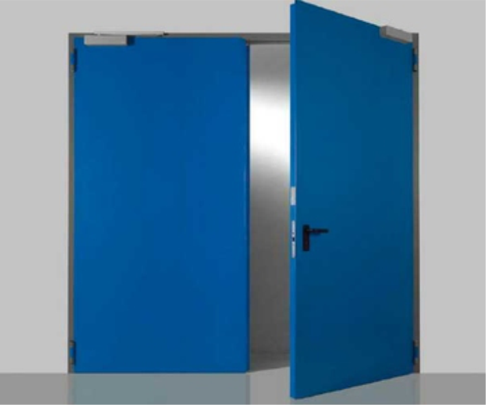 FD-X00-AFD68-Галын хаалга-Металл-Хос өргөн хавтастай-H2100-2200 /W1400-1700/