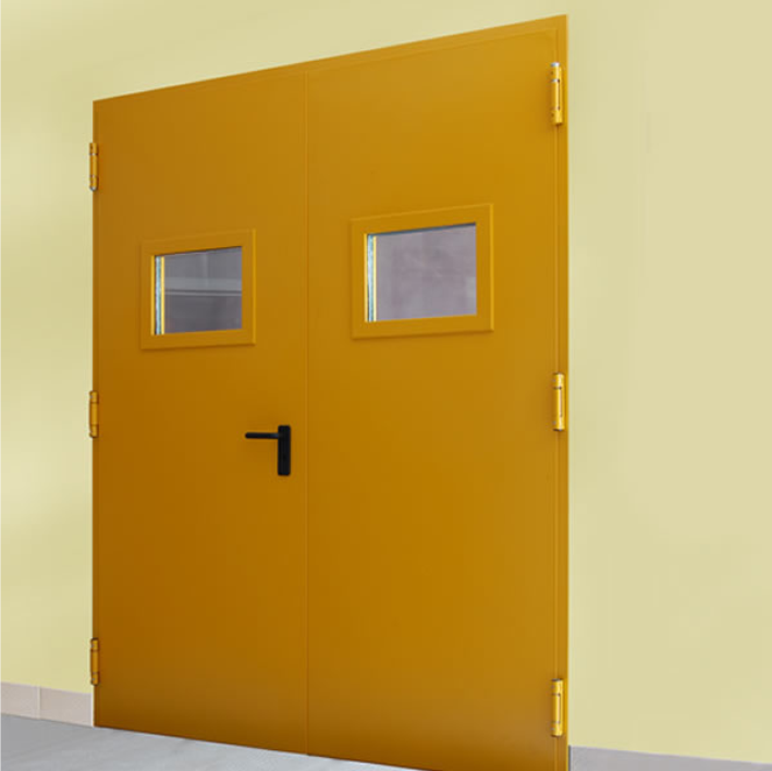 FD-X00-AFD68-Галын хаалга-Металл-Хос өргөн хавтастай-H2100-2200 /W1400-1700/