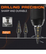 URM-X00-CN HSS Төмрийн конус өрөм 5ширхэг