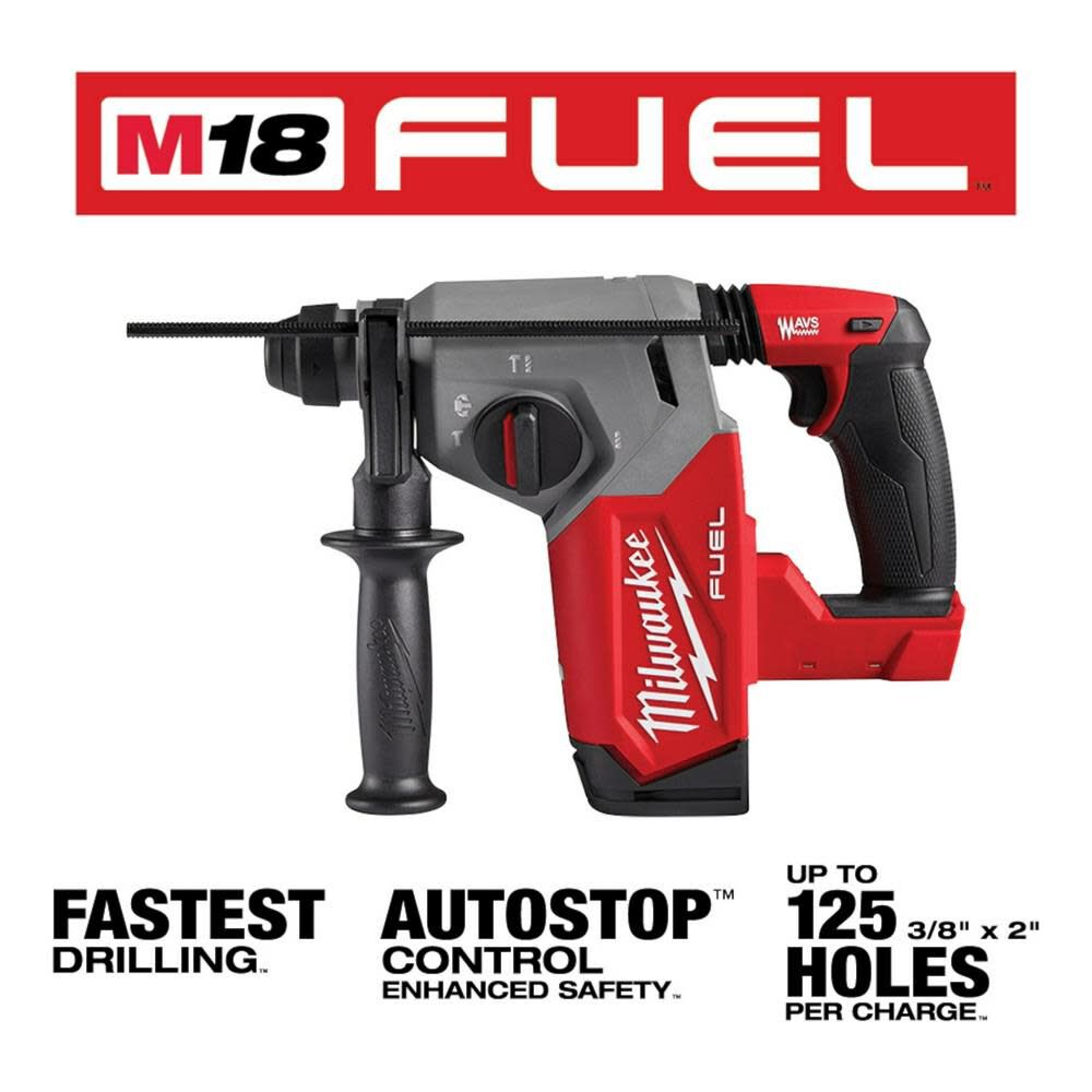 DRL-MILWAUKEE-CN Цохилттой дрилл M18 FUEL™ 4-MODE 26 MM SDS-PLUS (дан багаж)