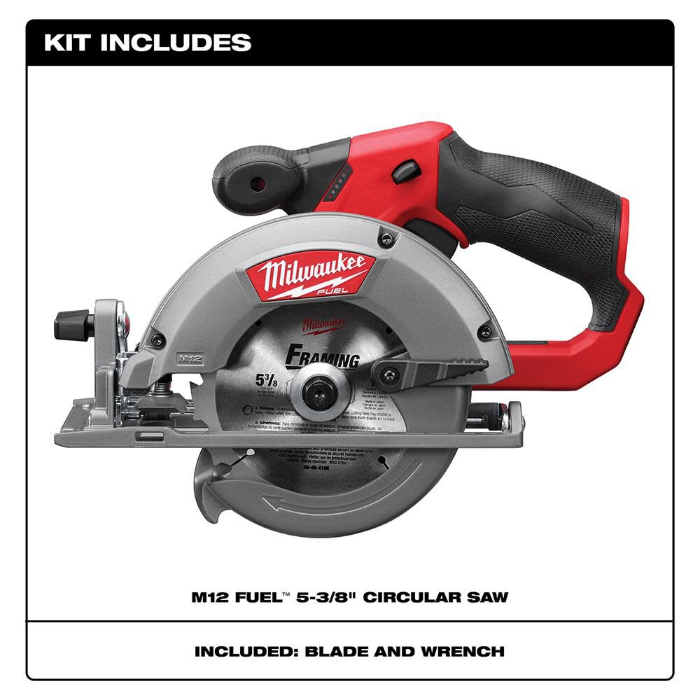 SAW-MILWAUKEE-USA M12 FUEL™ Circular Saw (Bare Tool)