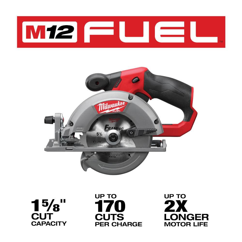 SAW-MILWAUKEE-USA M12 FUEL™ Circular Saw (Bare Tool)