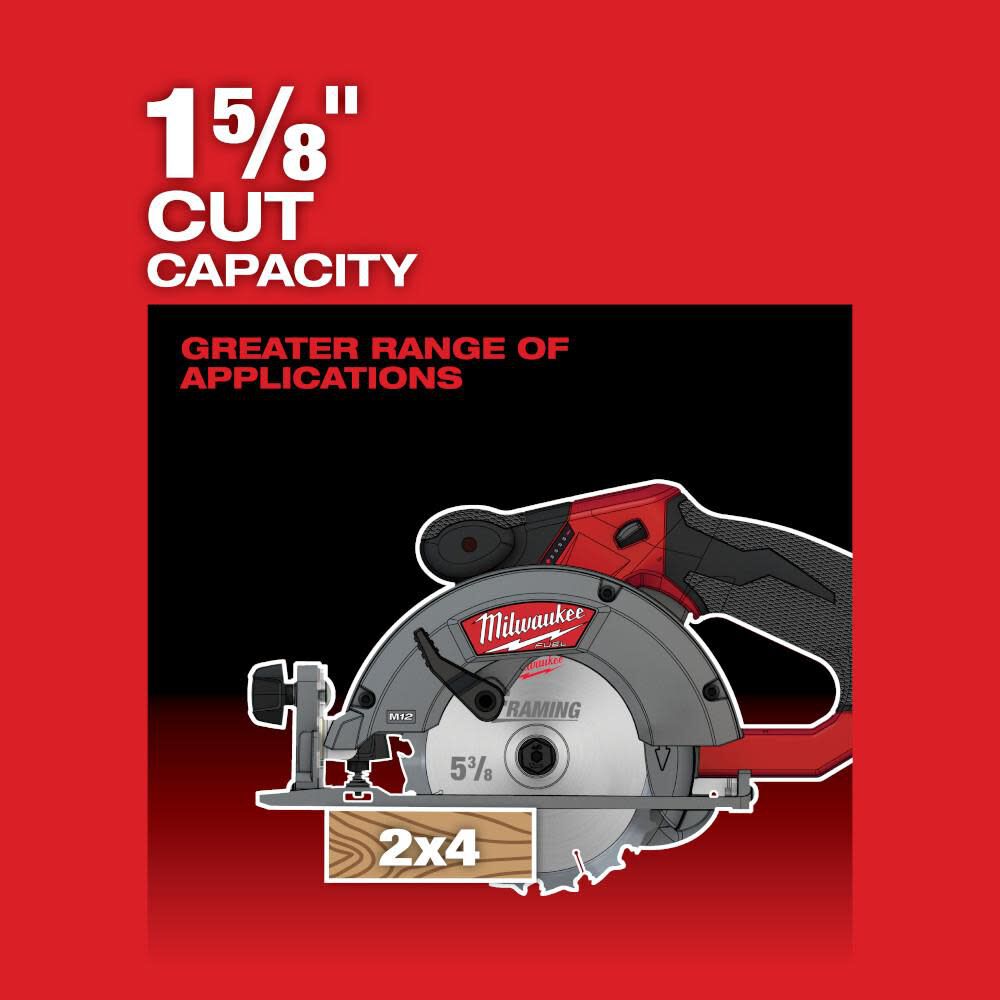 SAW-MILWAUKEE-USA M12 FUEL™ Circular Saw (Bare Tool)