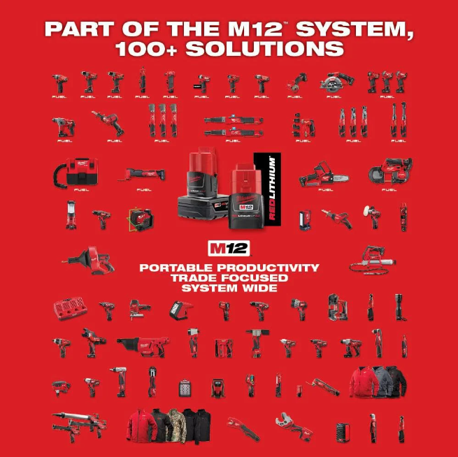 DRL-MILWAUKEE-USA M12™ 6mm Hex 2-Speed Screwdriver (Bare tool)