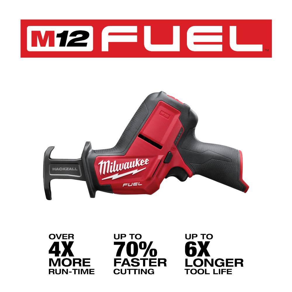 DRL-MILWAUKEE-USA M12 FUEL™ HACKZALL® Recip Saw (Bare tool)