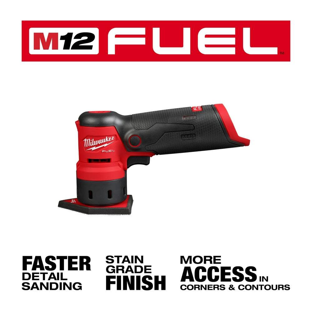 OTE-MILWAUKEE-USA M12 FUEL™ Orbital Detail Sander