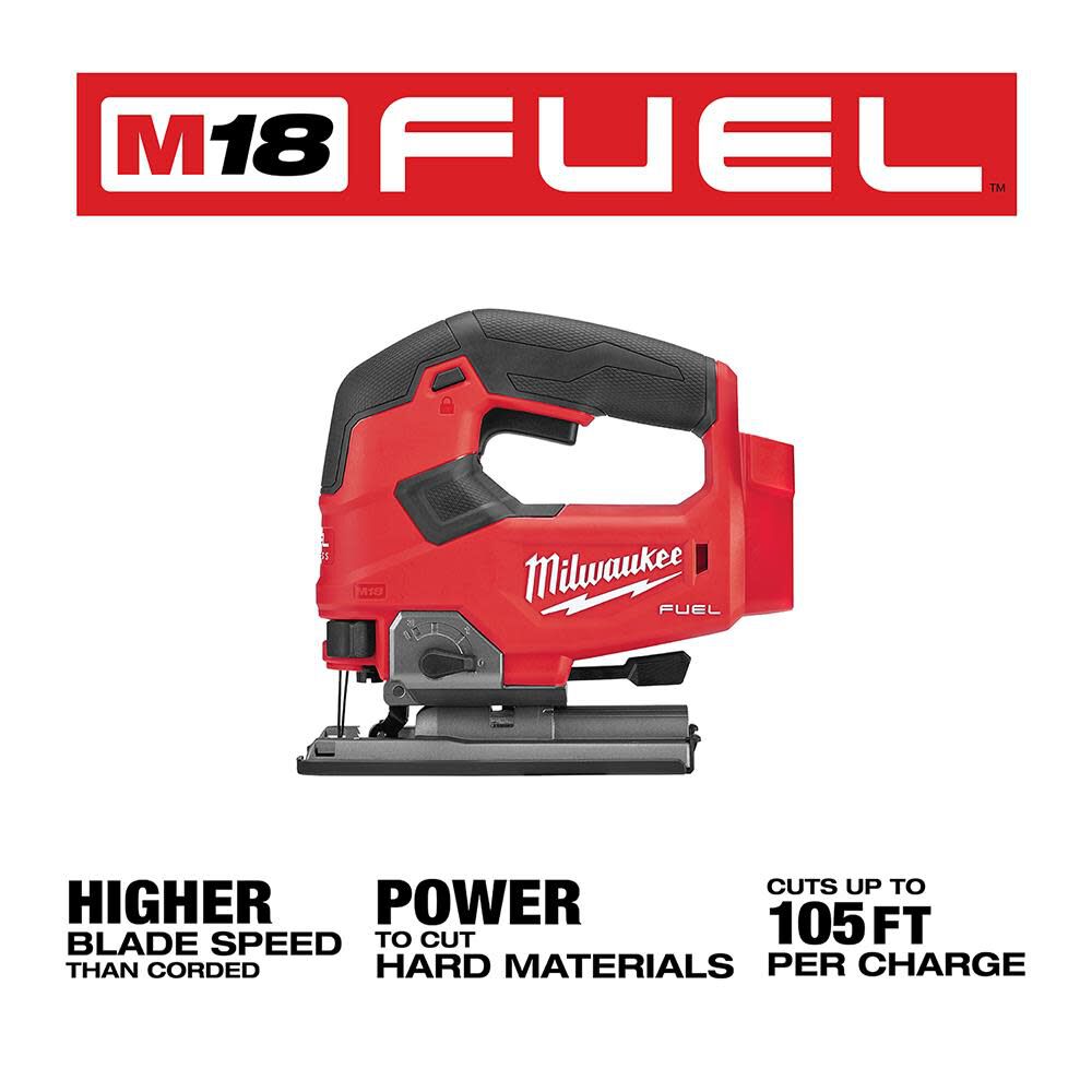 SAW-MILWAUKEE-USA M18 FUEL™ D-Handle Jig Saw (Bare tool