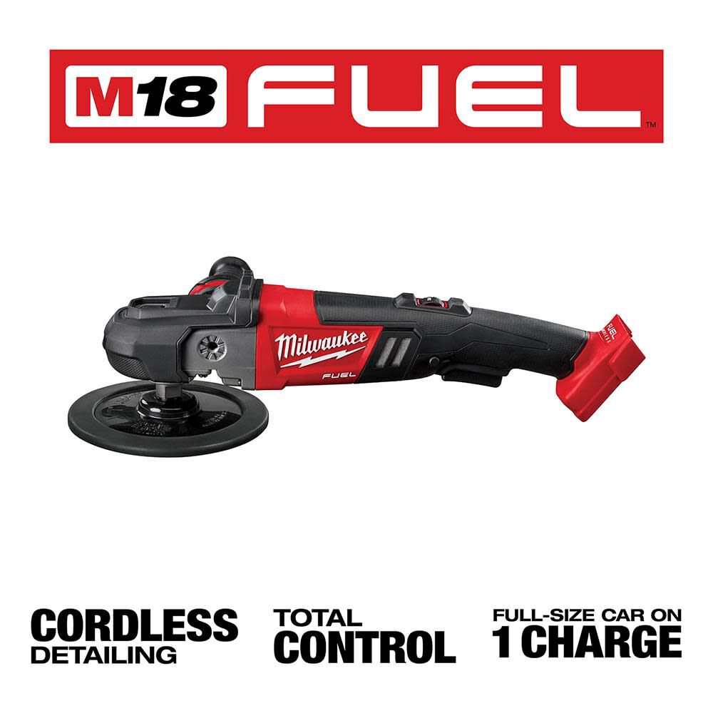 OTE-MILWAUKEE-USA M18 FUEL™ 7” Variable Speed Polisher (Bare tool)