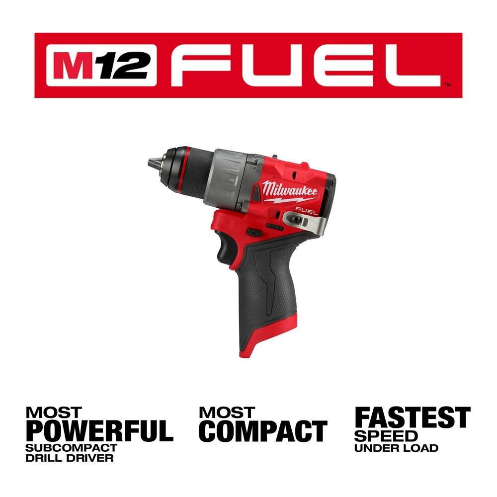DRL-MILWAUKEE-USA M12 FUEL™ Drill/Driver (Bare tool)
