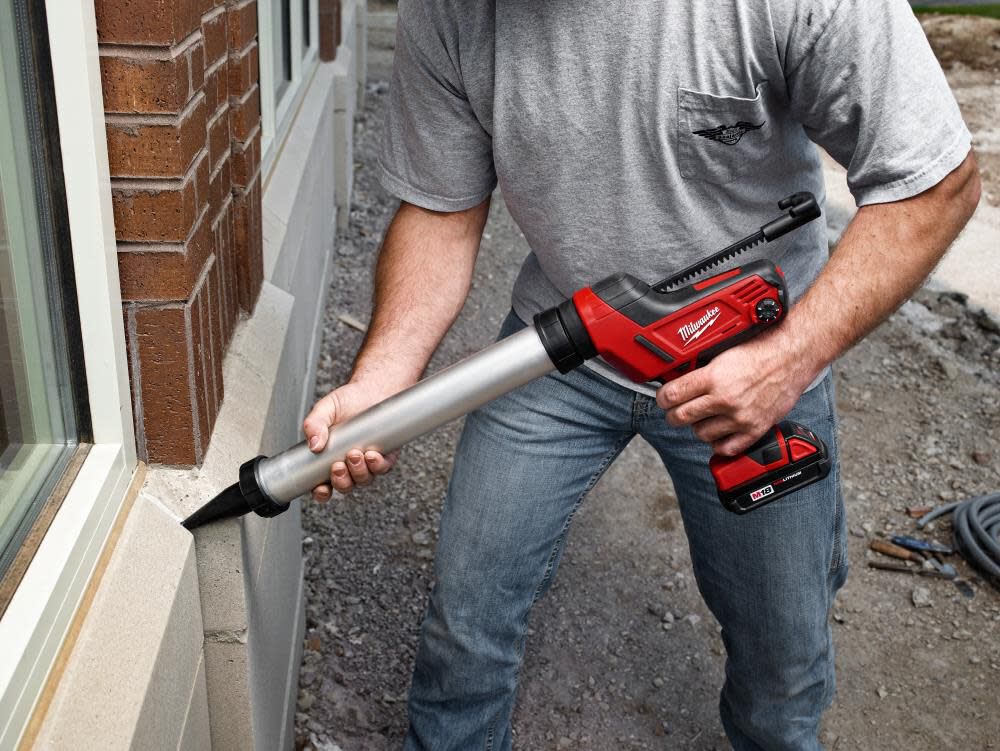 OTE-MILWAUKEE-USA M18™ Cordless 10oz. Caulk and Adhesive Gun (Tool Only)