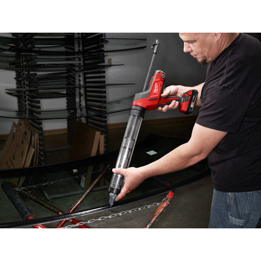 OTE-MILWAUKEE-USA M18™ Cordless 20-oz Clear Barrel Caulk and Adhesive Gun