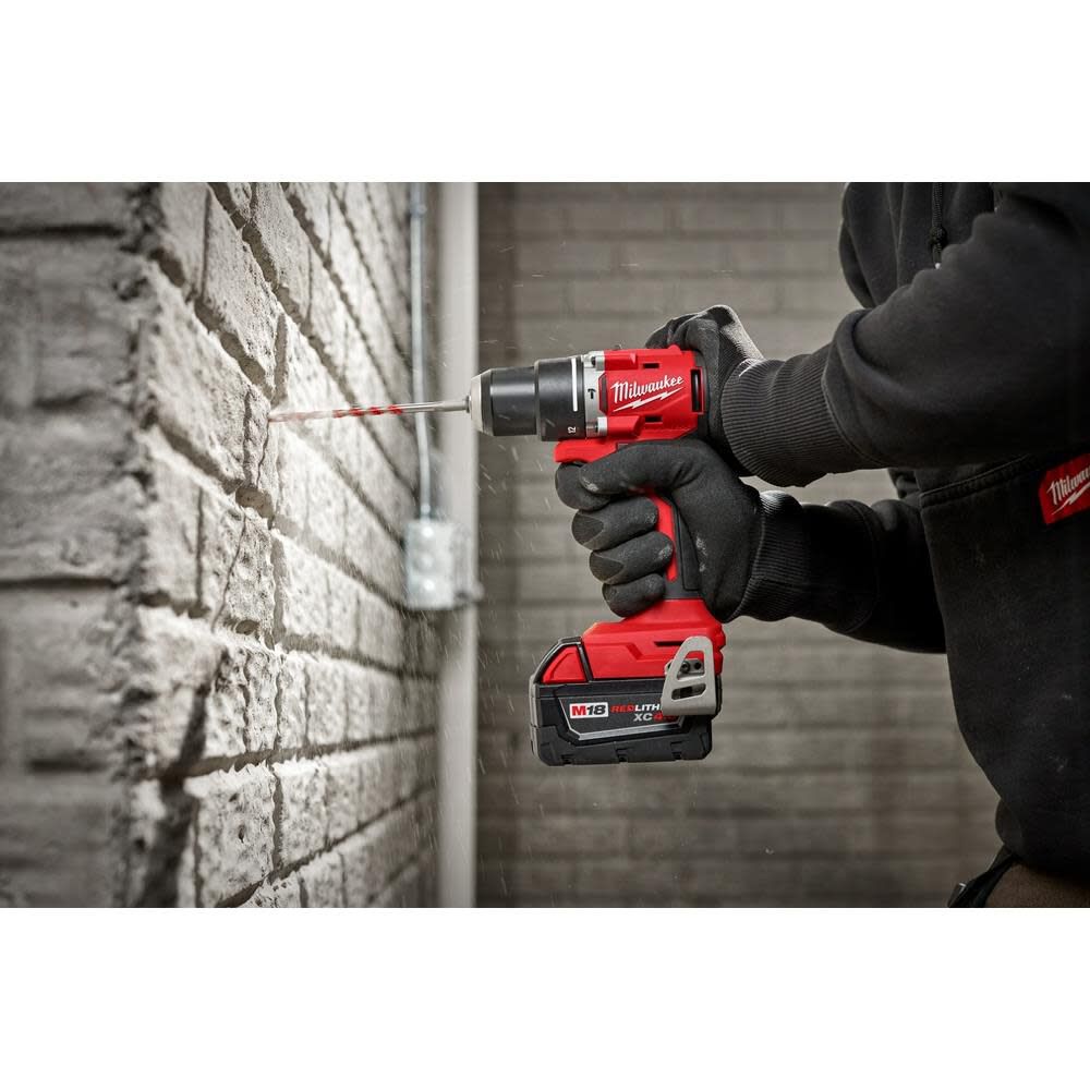 DRL-MILWAUKEE-USA M18™ Compact Brushless 1/2" Hammer Drill/Driver (Bare tool)