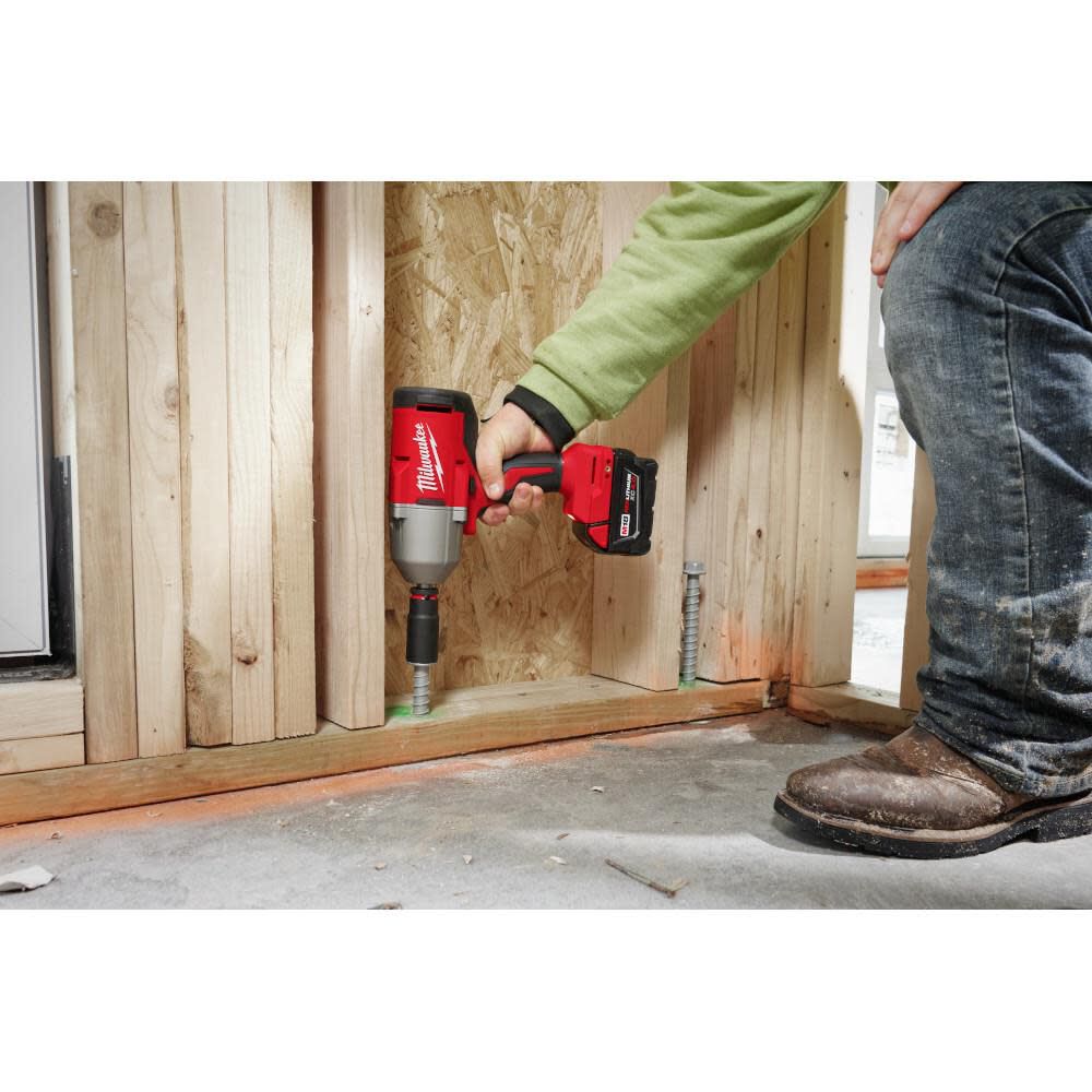 DRL-MILWAUKEE-USA M18™ Brushless 1/2" High Torque Impact Wrench w/ Friction Ring (Bare tool)