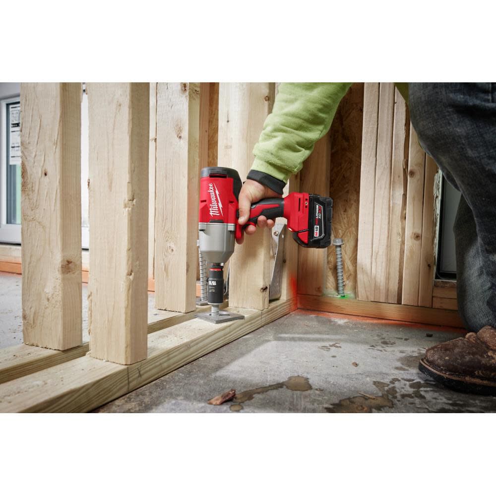 DRL-MILWAUKEE-USA M18™ Brushless 1/2" High Torque Impact Wrench w/ Friction Ring (Bare tool)