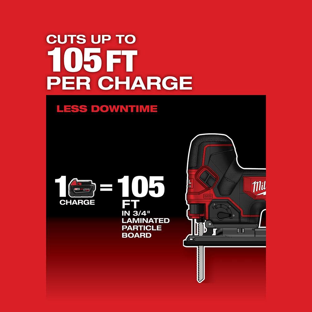 SAW-MILWAUKEE-USA M18 FUEL™ Barrel Grip Jig Saw (Bare tool)