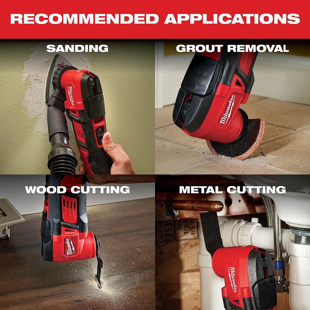 OTE-MILWAUKEE-USA M18™ Cordless Multi-Tool (Bare tool)