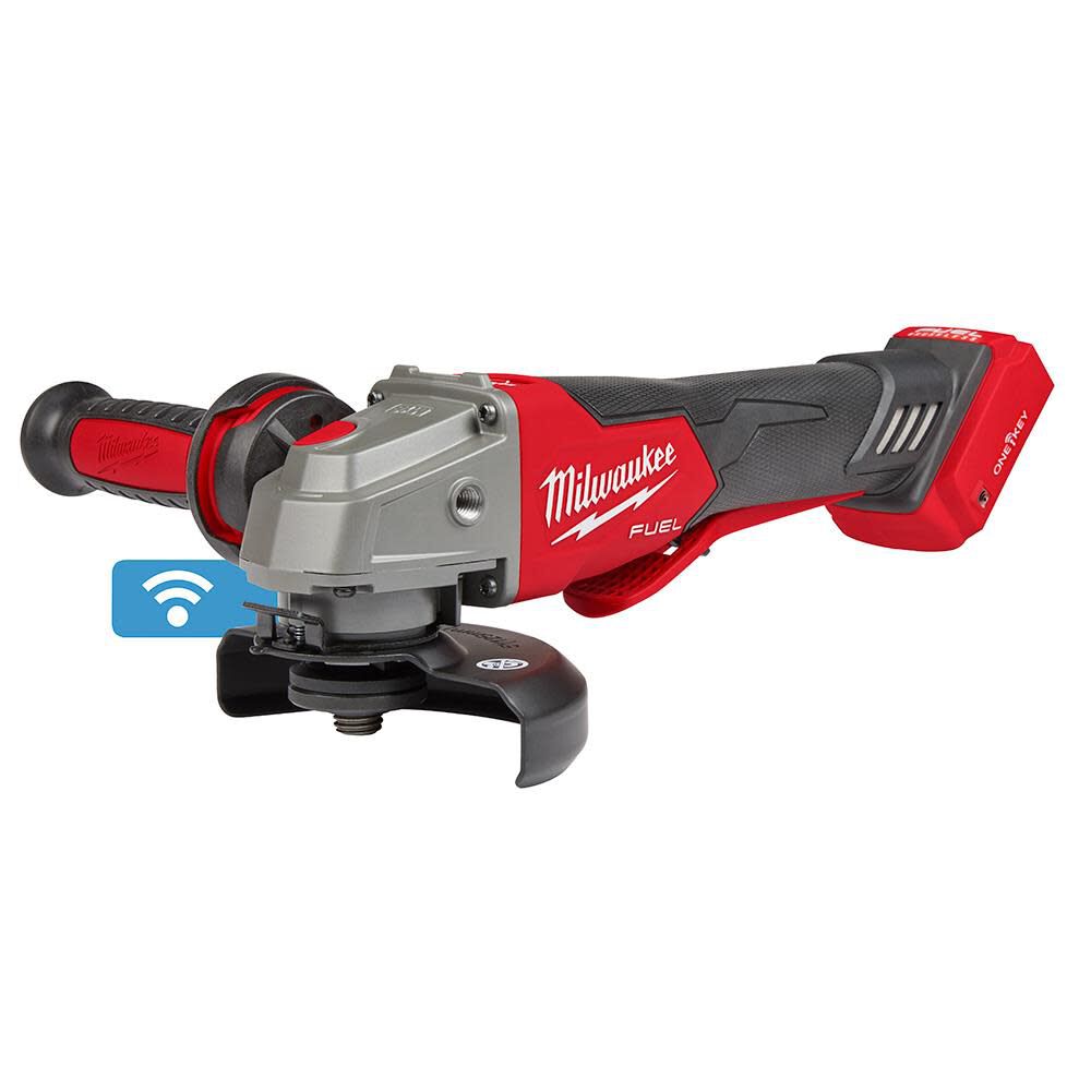 TSD-MILWAUKEE-USA M18 FUEL™ 4-1/2" / 5" Braking Grinder w/ ONE-KEY™ Paddle Switch (Bare tool)