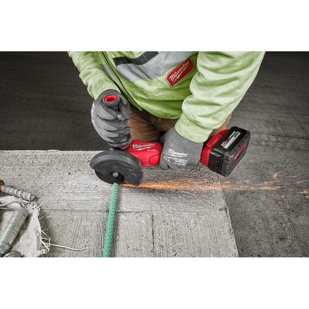 TSD-MILWAUKEE-USA M18 FUEL™ 4-1/2" / 5" Braking Grinder w/ ONE-KEY™ Paddle Switch (Bare tool)