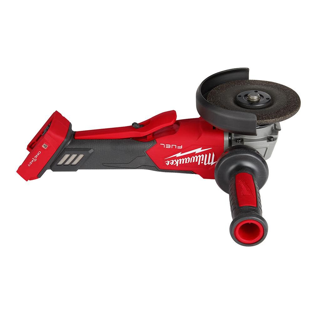 TSD-MILWAUKEE-USA M18 FUEL™ 4-1/2" / 5" Braking Grinder w/ ONE-KEY™ Paddle Switch (Bare tool)