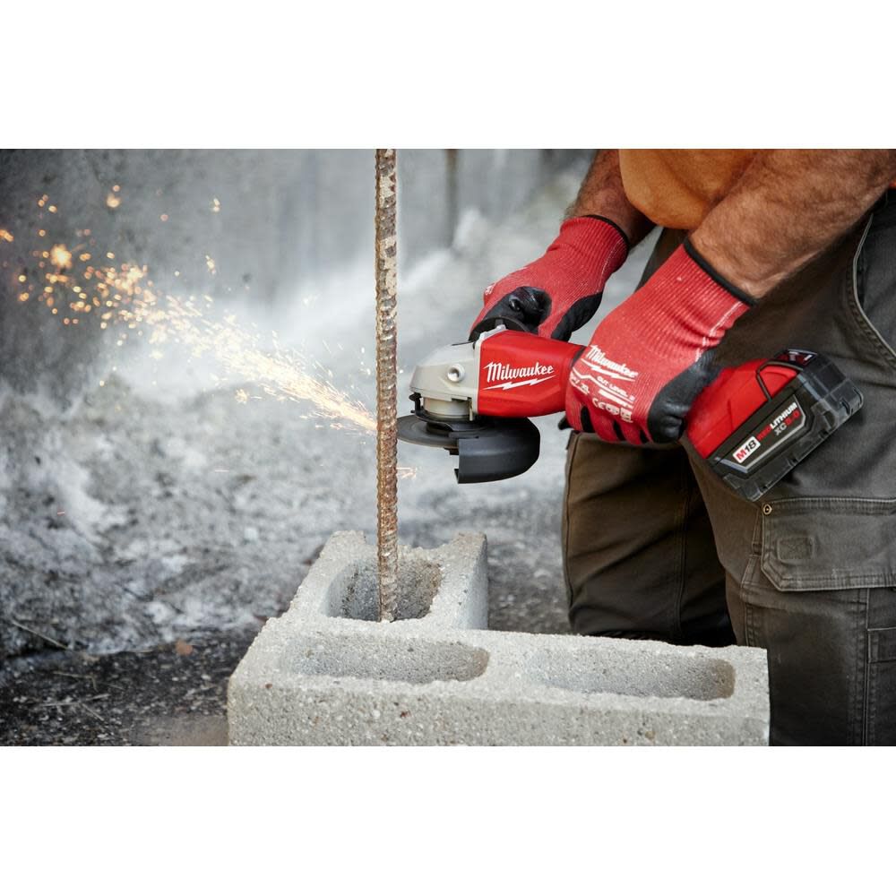 TSD-MILWAUKEE-USA M18™ Brushless 4-1/2" / 5" Cut-Off Grinder, Paddle Switch (Bare tool)