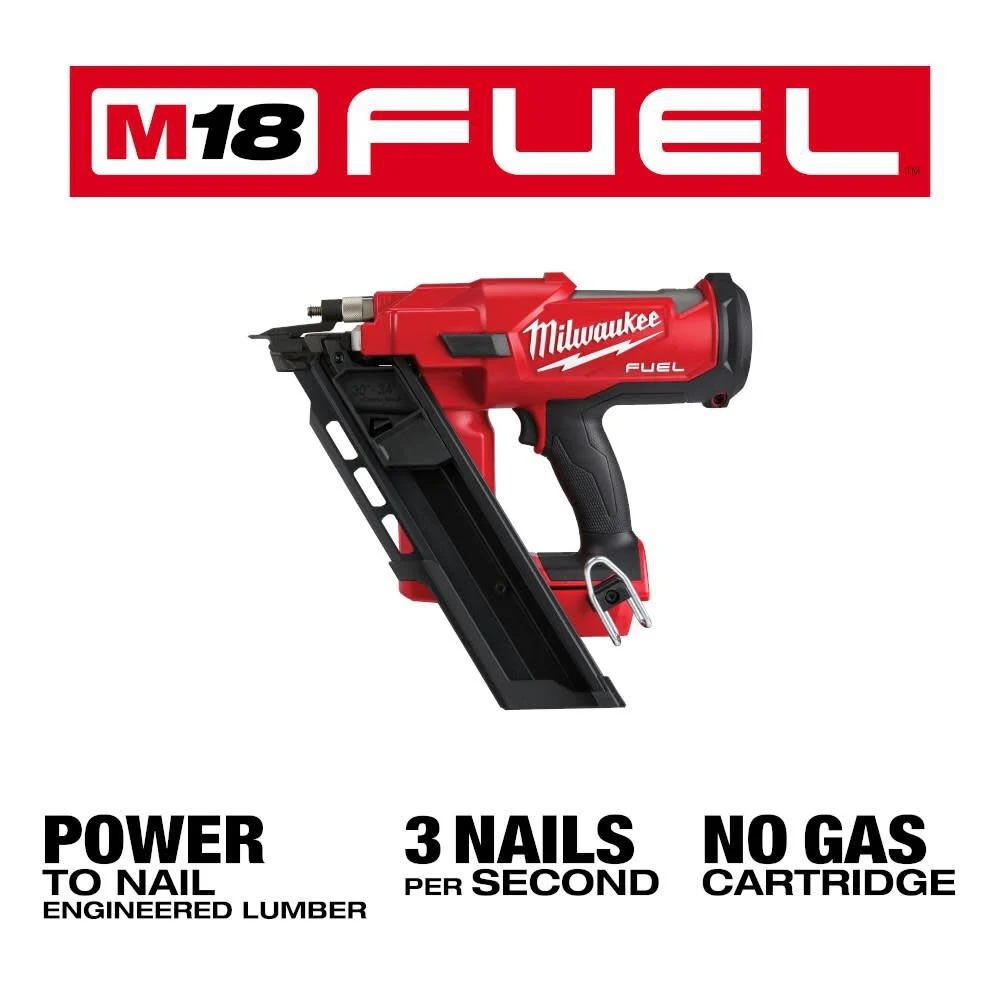 OTE-MILWAUKEE-USA M18 FUEL™ 30 Degree Framing Nailer (Bare tool)