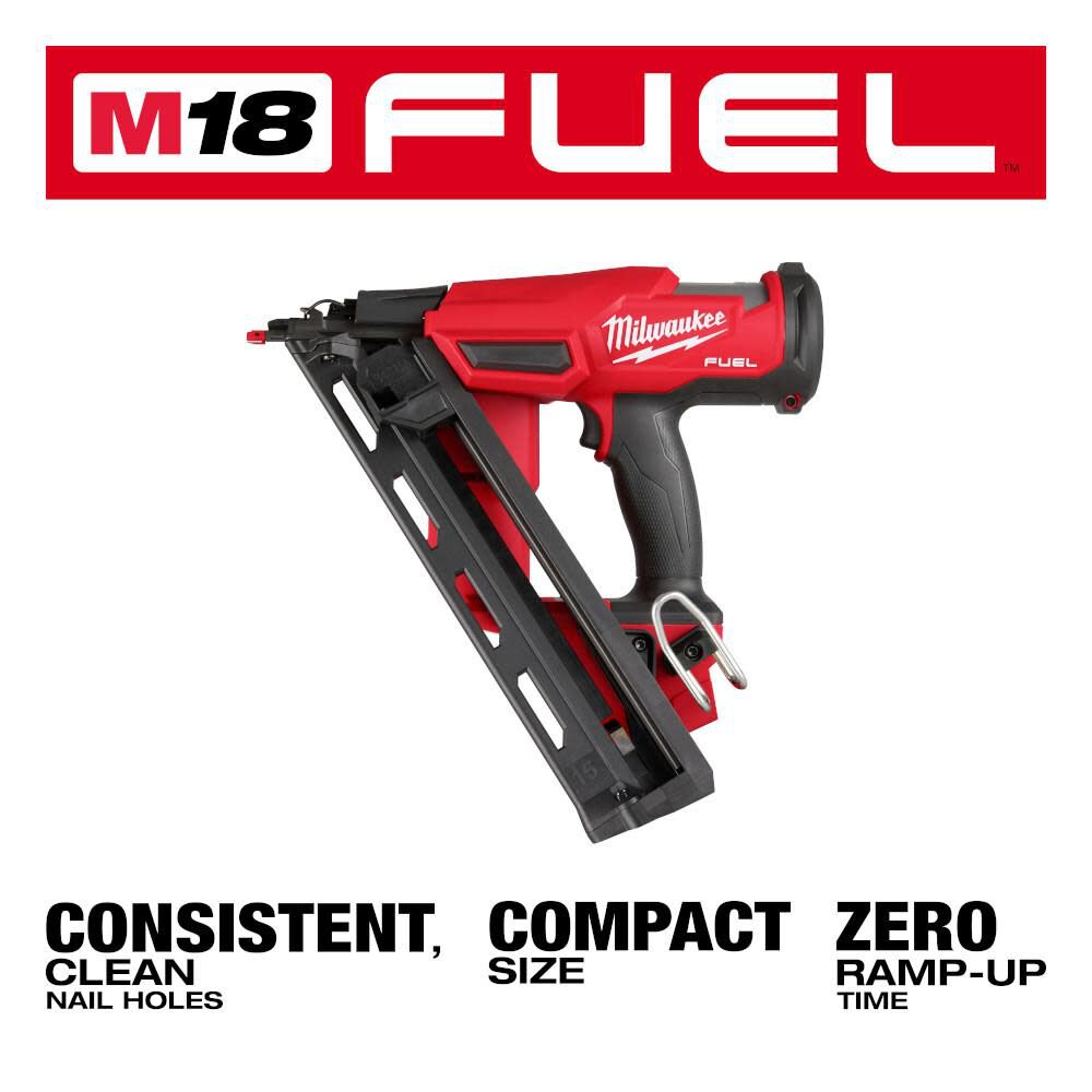 OTE-MILWAUKEE-USA M18™ FUEL™ 15 Gauge Finish Nailer (Bare tool)