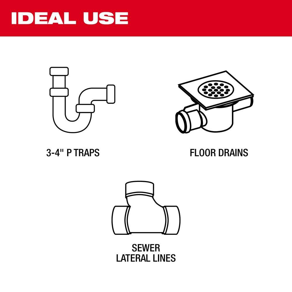 OTE-MILWAUKEE-USA M18™ Уян шугам хоолойн үзлэгийн дуран 10мм 35.5м 1080P (Bare tool)