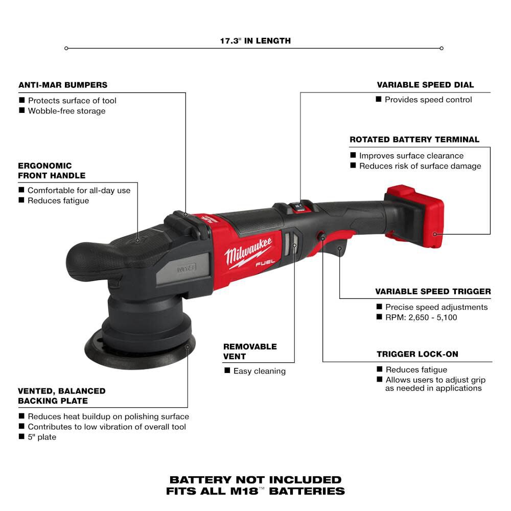 OTE-MILWAUKEE-USA M18™ 3-1/4" Planer (Bare tool)