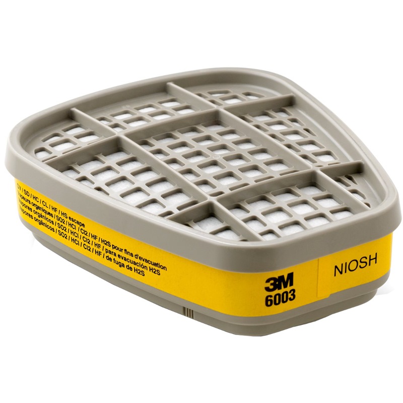 FSD-3M-USA Органик, хүчлийн хийн шүүлтүүр 6003/6057 (Standard: NIOSH)