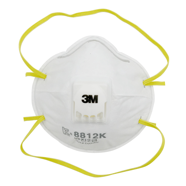 FSD-3M-USA 3M™ Cupped Particulate Respirator 8812, P1, valved (Standard:)
