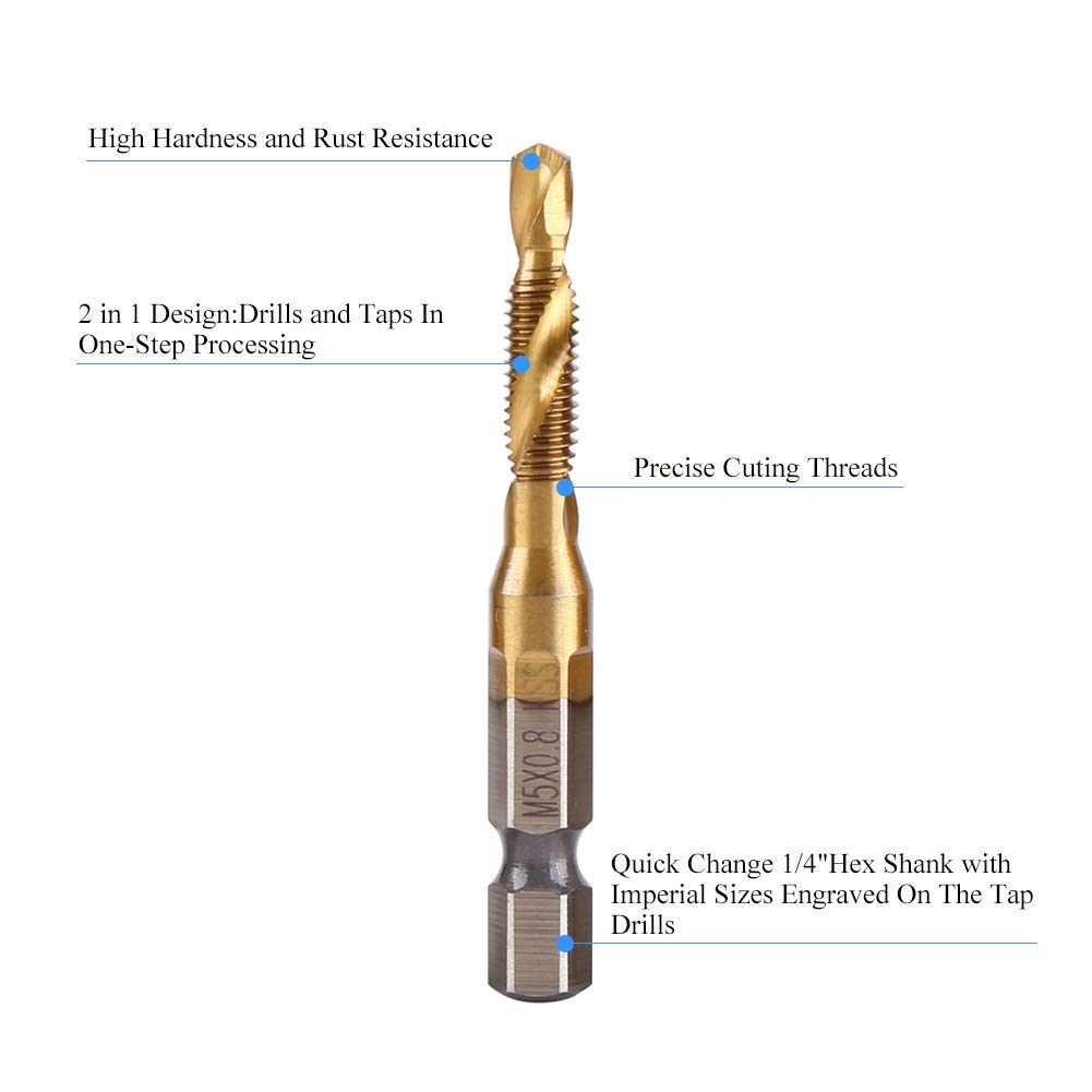 OTE-HUAYIWEY-CN Эрээс татагч титан өрөм 6х1.0мм