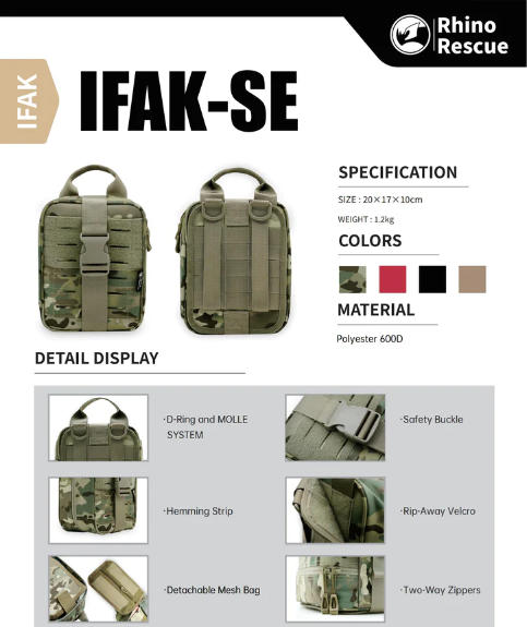 SOA-RHINORESCUE-CN Анхны тусламжийн цүнх