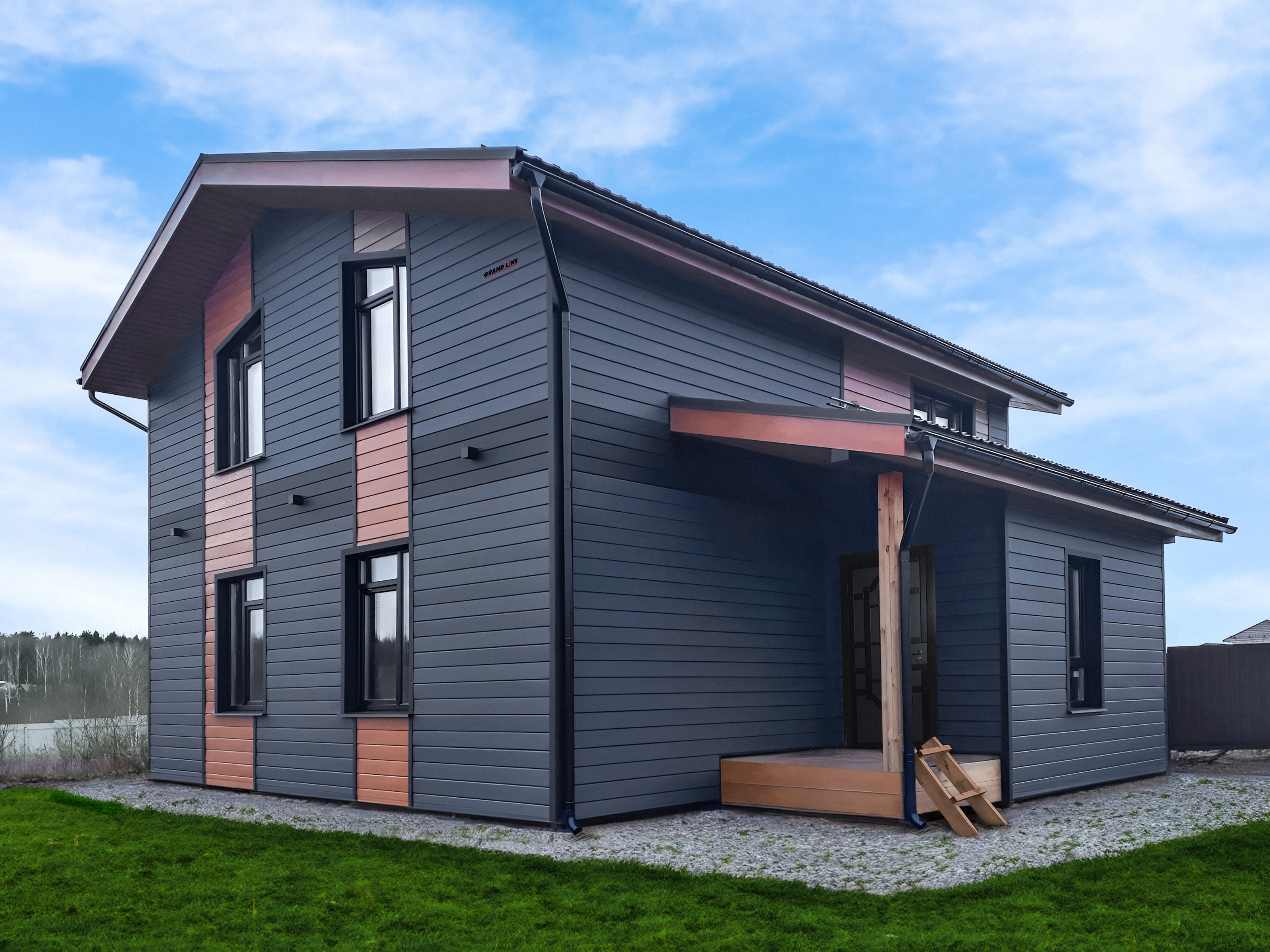 МLS-RAL7016-RU ЭкоБрус 0,345 Grand Line 0,5 (3.5м)