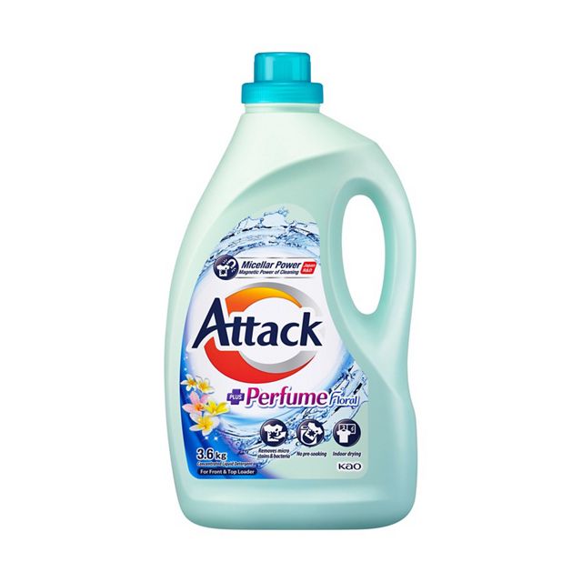 LIQ‑ATTACK‑MA Угаалгын шингэн (Floral Perfume - Цэцэгний Үнэртэй 3600гр)